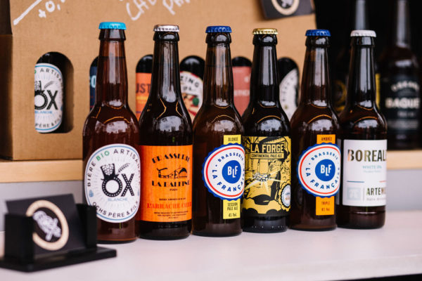 Six bières artisanales